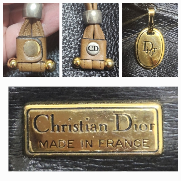 CHRISTIAN DIOR Bucket Bag VINTAGE!!! - Picture 16 of 16